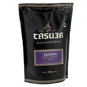 Värskelt röstitud kohvioad Tasuja Jaanus. Kohv toob endas esile mahedad ja kakaosed maitsenüansid.