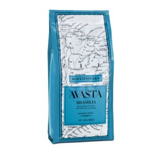 Värskelt röstitud AVASTA Brasiilia kohvioad on keskmise röstiga, 100% araabika. Kofeiinivaba tooteversioon